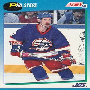 Phil Sykes - 1991 Score '91 Hockey Card